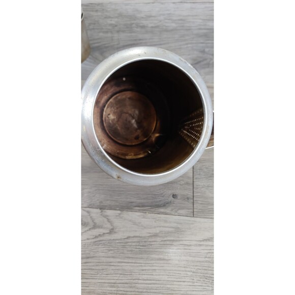 Vtg  Comet The Popular Aluminum 5 - 9 Cup Percolator Stovetop Coffee Maker - Picture 9 of 11